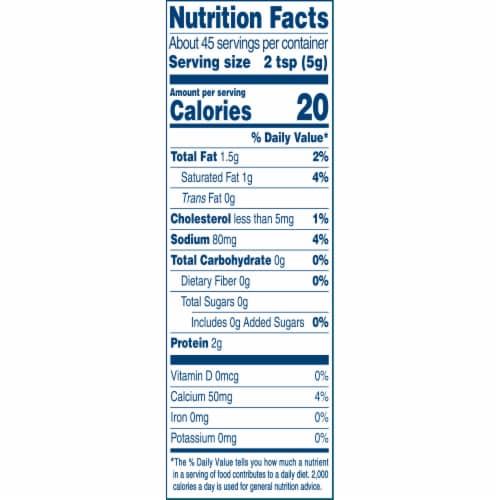 Kraft Parmesan Grated Cheese Perspective: top
