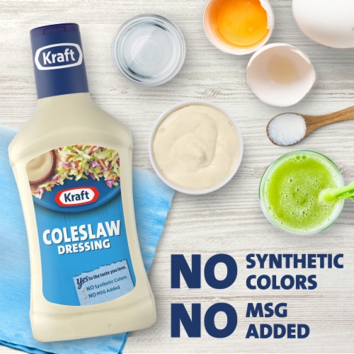 Kraft Coleslaw Salad Dressing Perspective: top