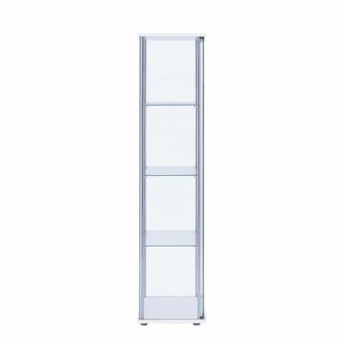 Rectangular deals curio cabinet