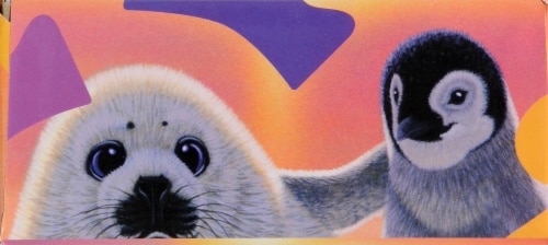 Ceaco Kids Glow in the Dark Penguin and Seal Puzzle Perspective: top
