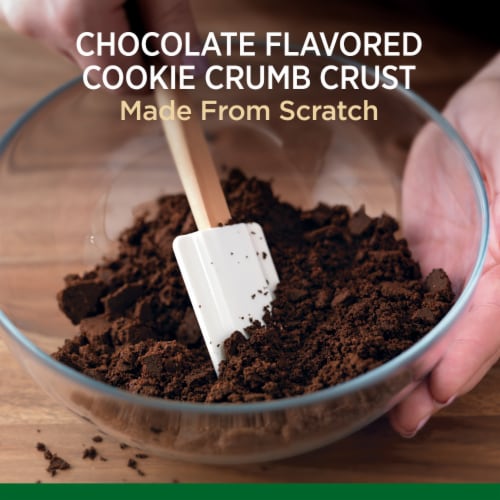 Marie Callender's Chocolate Brownie Cream Pie Frozen Dessert Perspective: top