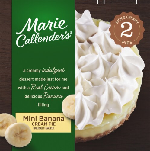 Marie Callender's® Banana Cream Mini Pies Perspective: top