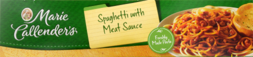 Marie Callender's Spaghetti with Meat Sauce Perspective: top