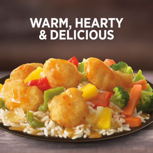 Marie Callender’S Sweet And Sour Chicken Frozen Meal Perspective: top