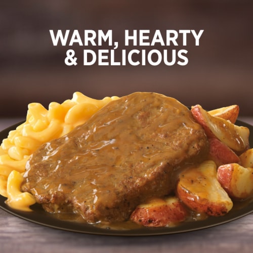 Marie Callender’S Salisbury Steak Frozen Meal Perspective: top