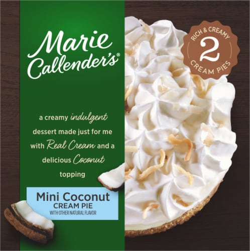 Marie Callender's® Mini Coconut Cream Pies Perspective: top