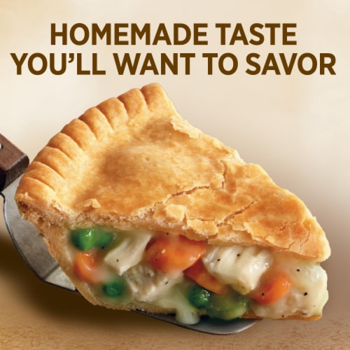 Marie Callender's Chicken Pot Pie Multi-serve Frozen Meal Perspective: top
