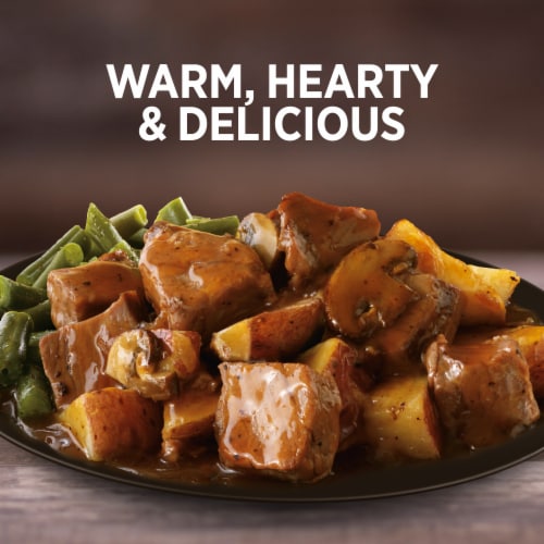 Marie Callender's Steak & Roasted Potatoes Frozen Meal Perspective: top