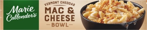 Marie Callender's Creamy Vermont Mac And Cheese Bowl Frozen Meal Perspective: top