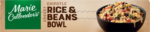Marie Callender's Cheesy Chipotle Rice & Beans Bowl Frozen Meal Perspective: top