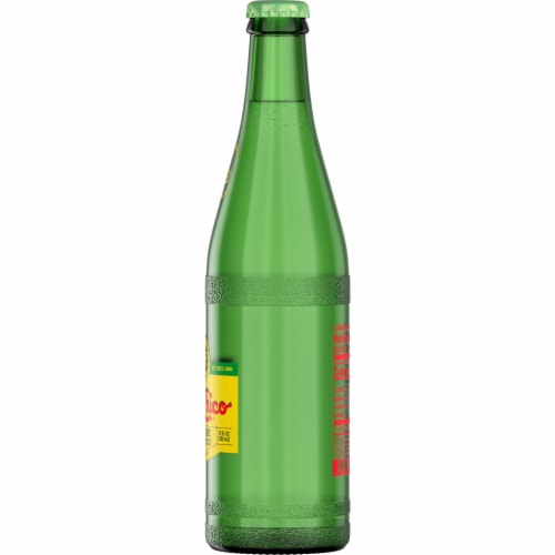 Topo Chico Mineral Twist of Lime Flavored Sparkling Bottled Water Perspective: top