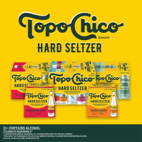 Topo Chico Hard Seltzer Variety Pack Perspective: top
