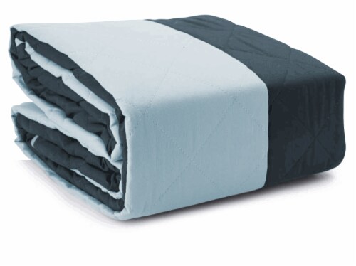 Demori Sofa Protector - Blue Perspective: top