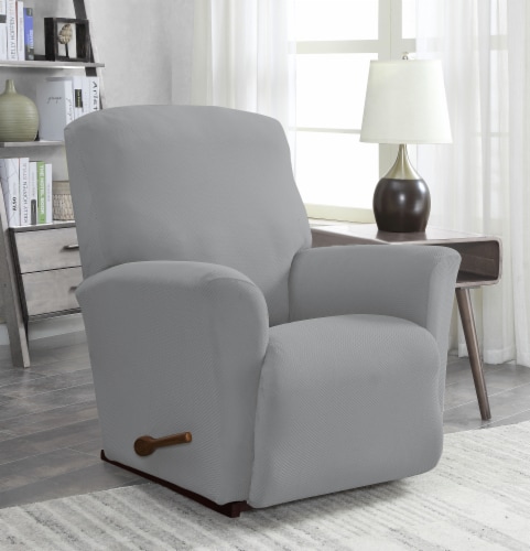 Demori Recliner Slipcover - Gray Perspective: top