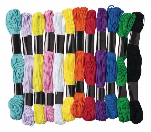 Creativity Street® Embroidery Thread - Assorted Perspective: top