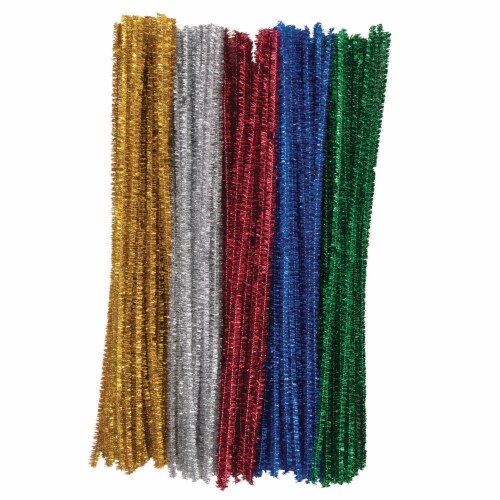 Chenille Kraft Company Ck-711601 Chenille Stems - Assorted Colors Perspective: top