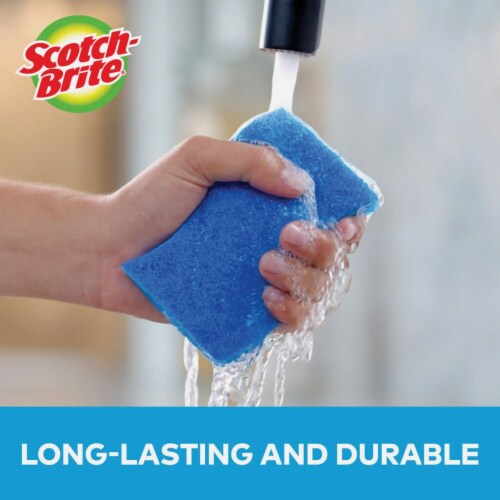 Scotch-Brite® Non-Scratch Scrub Sponge Perspective: top