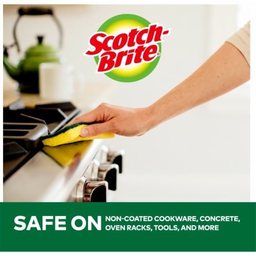 Scotch-Brite® Heavy Duty Scrub Sponges Perspective: top