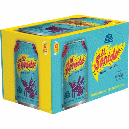 Redhook Brewery El Sonido Mexican-Style Lager Beer Perspective: top