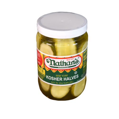 Nathan's® Famous New York Kosher Halves Perspective: top