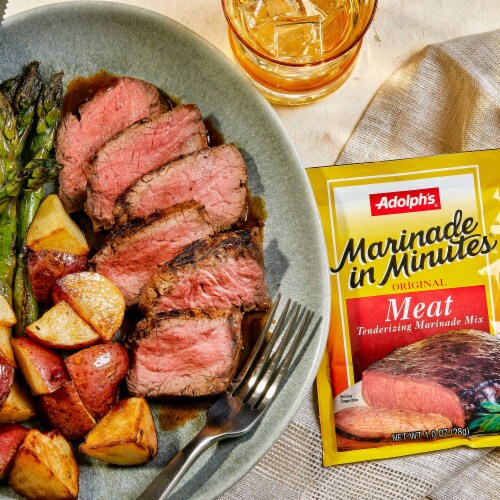 Adolph's Marinade In Minutes Meat Marinade Seasoning Mix Perspective: top