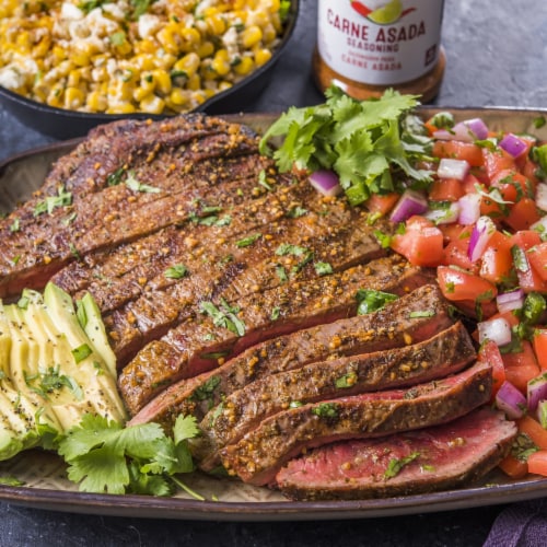 Lawry's Casero Carne Asada Seasoning Perspective: top
