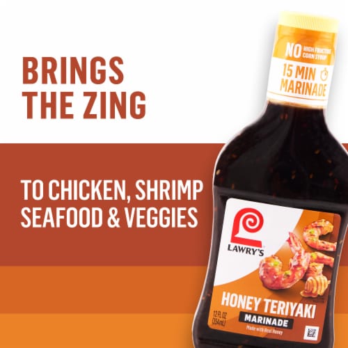 Lawry's Honey Teriyaki Marinade Perspective: top
