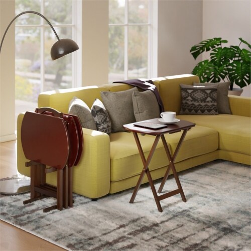 Corbett 5 piece cheap snack table set