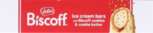 Biscoff® Cookie & Cookie Butter Ice Cream Bars Perspective: top