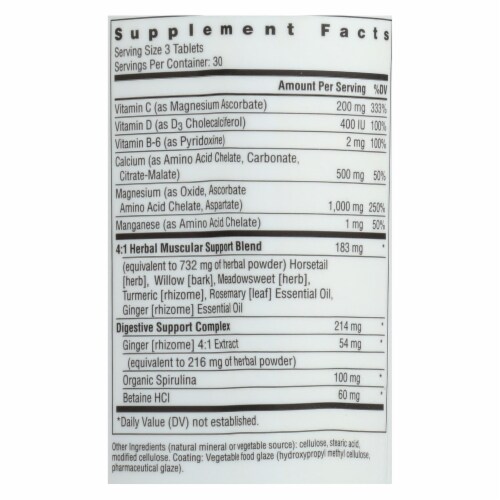 Rainbow Light Magnesium Calcium+ Tablets Perspective: top