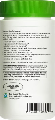 Rainbow Light Men's Multivitamin for Performance Energy Perspective: top