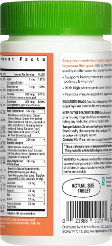 Rainbow Light Active Health Teen Multivitamin Perspective: top