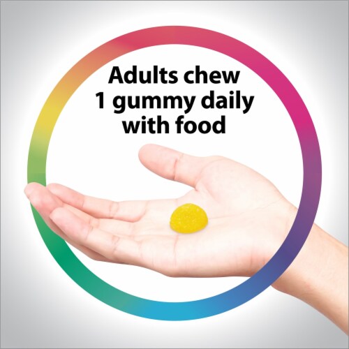 Rainbow Light Sunny Lemon Flavored Gummies Perspective: top