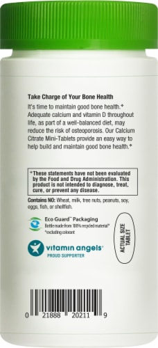 Rainbow Light Calcium Citrate Mini-Tablets Perspective: top