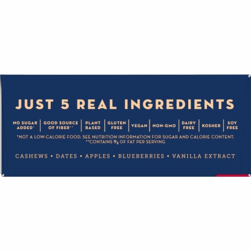 Larabar Blueberry Muffin Fruit and Nut bars Perspective: top
