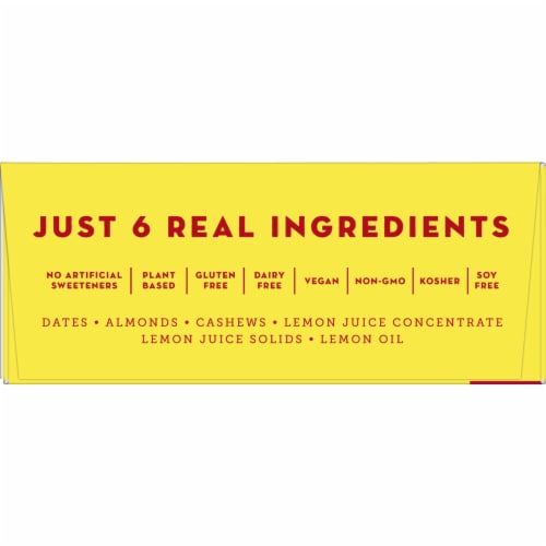 Larabar Lemon Bar Fruit and Nut bars Perspective: top