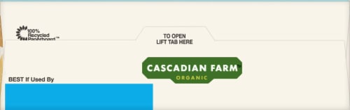 Cascadian Farm™ Organic Vanilla Chip Blondie Soft Baked Squares Perspective: top