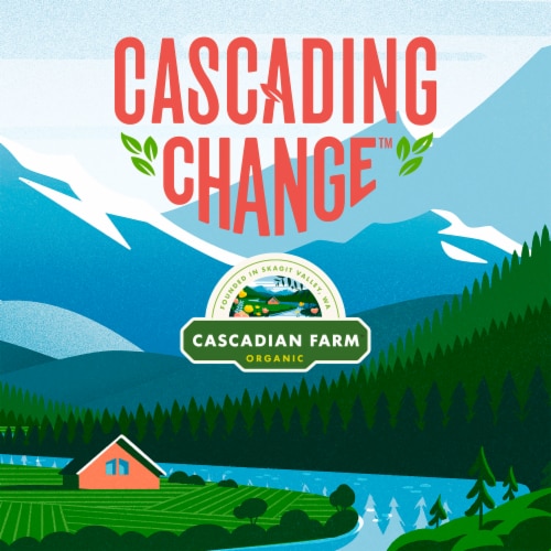 Cascadian Farm™ Organic Frozen Sweet Potatoes and Farro with Black Beans and Spinach Perspective: top