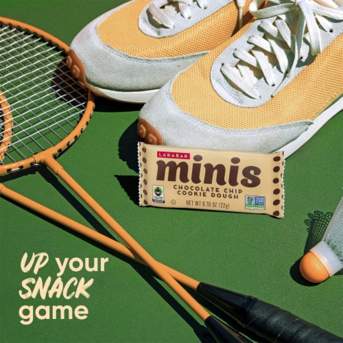 Larabar Minis Chocolate Chip Cookie Dough Nut bars Perspective: top