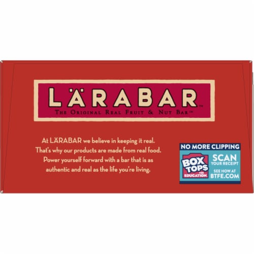 Larabar Cashew Cookie Fruit and Nut bars Perspective: top