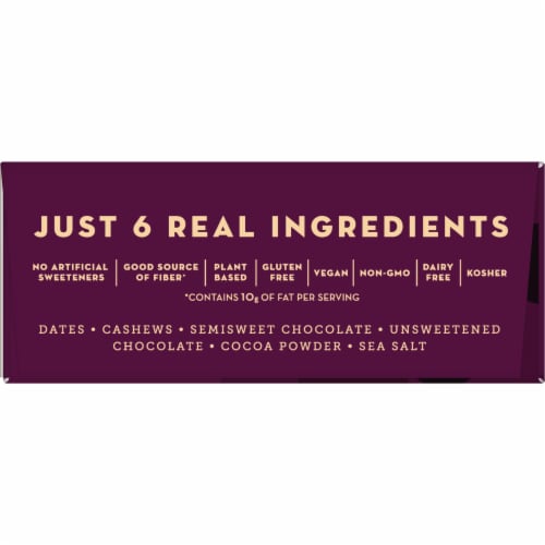 Larabar Double Chocolate Truffle Fruit and Nut bars Perspective: top