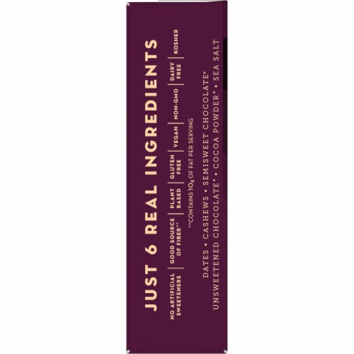 Larabar Double Chocolate Truffle Gluten Free Vegan Fruit & Nut Bars Perspective: top