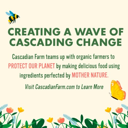 Cascadian Farm Organic® No Added Sugar Coconut Cashew Granola Perspective: top