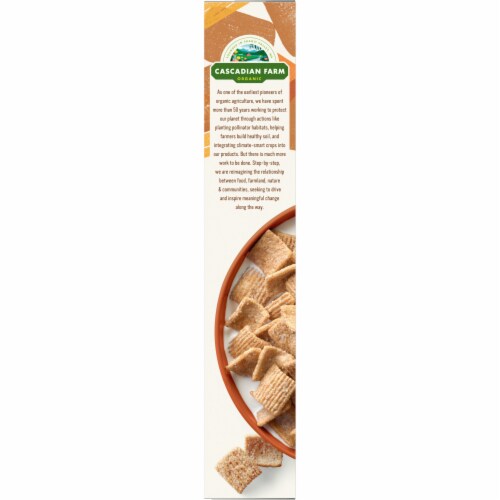 Cascadian Farm Organic Graham Crunch Cereal Perspective: top