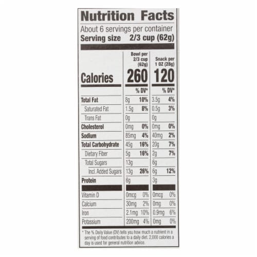 Cascadian Farm™ Organic Dark Chocolate Almond Granola Perspective: top