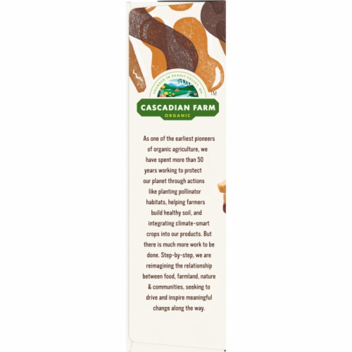 Cascadian Farm™ Organic Peanut Pretzel Granola Bars Perspective: top