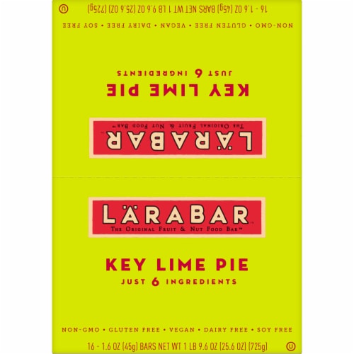Larabar™ Key Lime Pie Fruit & Nut Bars Perspective: top