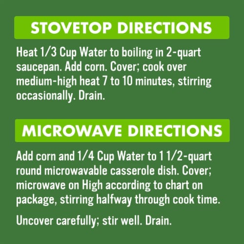 Cascadian Farm Organic Frozen Sweet Corn Perspective: top