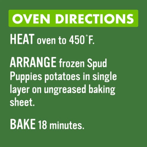 Cascadian Farm™ Organic Spud Puppies™ Frozen Shredded Potatoes Perspective: top
