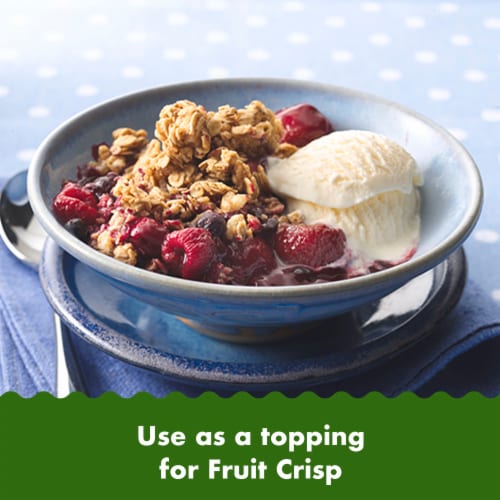 Cascadian Farm™ Organic Whole Grain Oats and Honey Granola Perspective: top